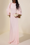 Acrylic Metal Button Clutch Bag