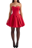 Salome Corset Strapless Mini Dress