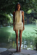 Lalapa Smooth Charm Mini Dress