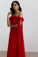 Hilton Chiffon Rose Dress