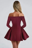 Hold You In My Arms Mini Dress - Red