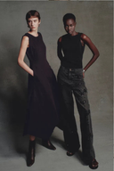 Jhenie Beaded Sequin Floral Wide-Leg Denim Jeans