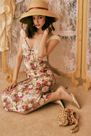 Isabella's Vintage Rose Slip Dress