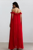 Hilton Chiffon Rose Dress