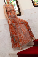 Radiant Ripple Mesh Bodysuit