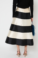 Elegant Colorblock Two-Piece Dress