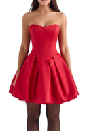 Salome Corset Strapless Mini Dress