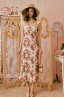 Isabella's Vintage Rose Slip Dress