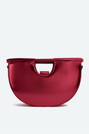 PU Semi-Circular Woven Bag