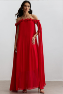 Hilton Chiffon Rose Dress