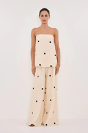 Retro Dot Pattern Pants Set