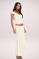 Elara Off-Shoulder Maxi Dress