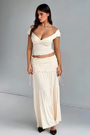 Elara Off-Shoulder Maxi Dress
