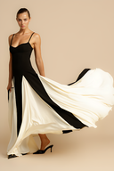 Griselda Color Block Maxi Dress