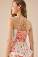 Bloom Elegance Floral Maxi Dress