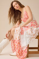 Bloom Elegance Floral Maxi Dress