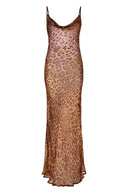 Savanna Print Maxi Dress